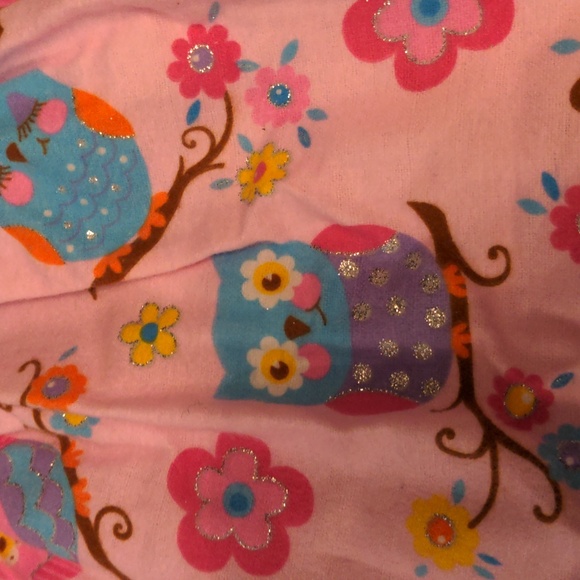 ❤️ OWLS Night Shirt Nightie Sz 4/5 - Picture 3 of 5